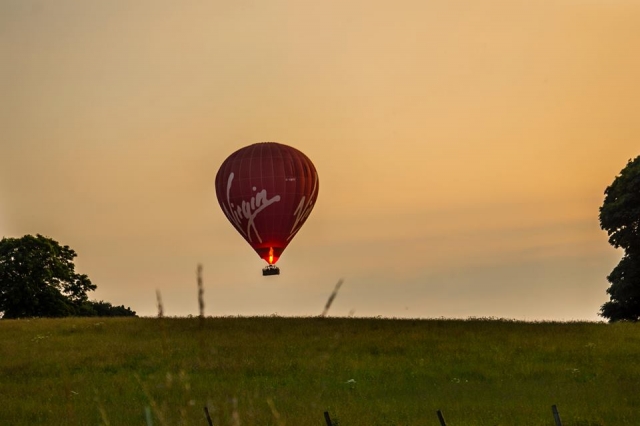  Un vuelo al atardecer 